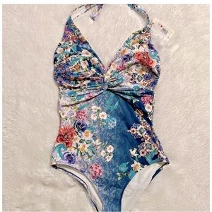 Johnny Was Sady One Piece Swimsuit - Size 1X